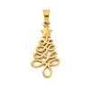 304 Stainless Steel Pendants STAS-P209-45-5