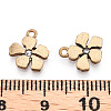 Brass Micro Pave Cubic Zirconia Charms LS-ZIRC-Q014-002C-NF-3