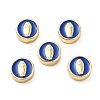 Brass Enamel Beads KK-E068-VB151-1-1