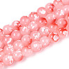 Baking Paint Glass Beads Strands DGLA-N015-10mm-03-1