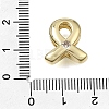 Brass Micro Pave Clear Cubic Zirconia Beads CU-CBAEEA8-34G-3
