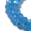 Imitation Jade Glass Beads Strands EGLA-A035-J6mm-L07-3