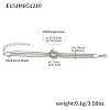 304 Stainless Steel Chain Bracelets FS-WGBD21A-02-1