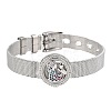 Unisex 304 Stainless Steel Watch Band Wristband Bracelets BJEW-L655-026-2