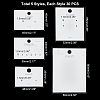 150 Pcs 5 Styles Paper Display Cards CDIS-CA0001-09-2