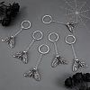 6Pcs Alloy Pendants KEYC-CA00014-4