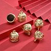 Tibetan Style Alloy Cord Ends TIBEP-CA0001-01-NR-6