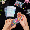 50Pcs Double Face Laser Rectangle PE Cellophane Bags ABAG-TAC0013-14A-6