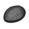 Linen Teardrop Fascinator Hat Base for Millinery AJEW-WH0283-54C-1