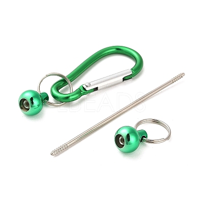 Aluminum Climbing Carabiners AJEW-B025-05-1
