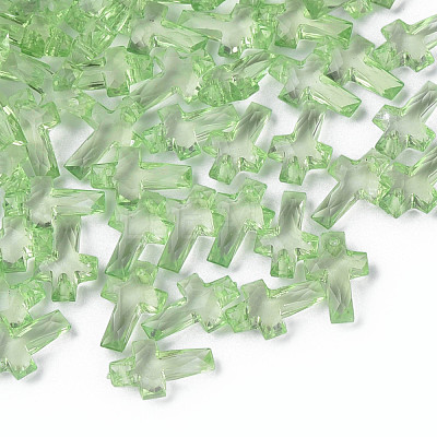 Transparent Acrylic Pendants MACR-S373-130-B02-1