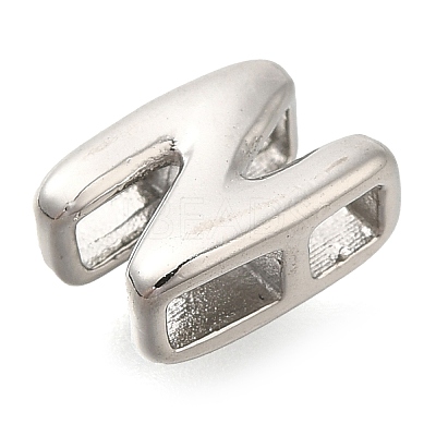 304 Stainless Steel Slide Charms STAS-B075-37P-N-1