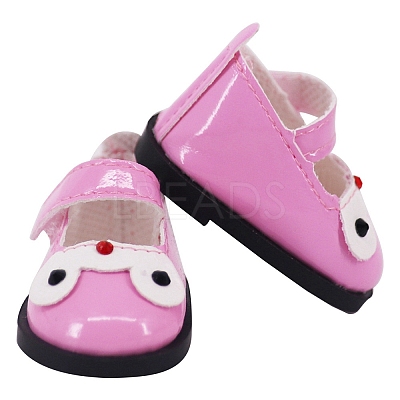 Imitation Leather Leather Shoes PW-WG91067-01-1