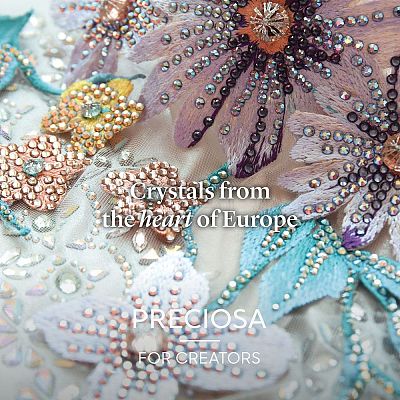 Preciosa&reg MAXIMA Crystal No Hotfix Flatback Stones Y-PRC-NSS16-70020-1