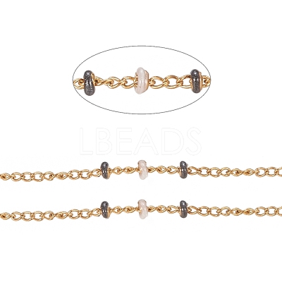 Ion Plating(IP) 304 Stainless Steel Curb Chains CHS-I008-01G-05-1