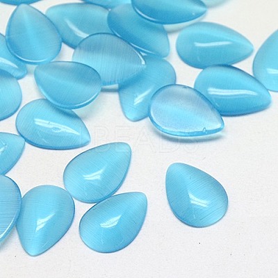 Cat Eye Cabochons CE-J001-8x13mm-28-1