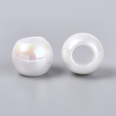 ABS Plastic European Beads X-SACR-T017-80-1