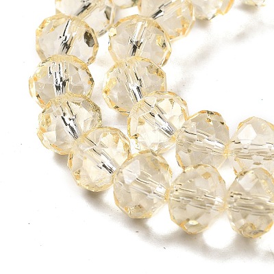 Transparent Baking Paint Glass Beads Strands LS-DGLA-A034-T8mm-D02-1