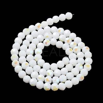 Opaque Glass Beads Strands LS-EGLA-A035-P6mm-L01-1