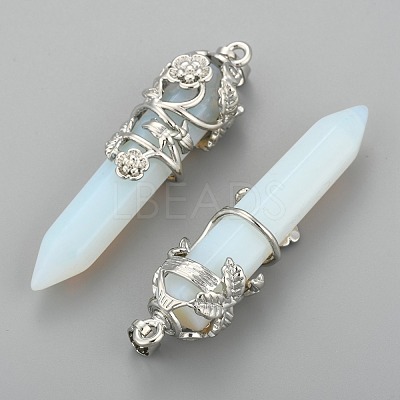 Opalite Pointed Pendants G-O164-02-P01-1