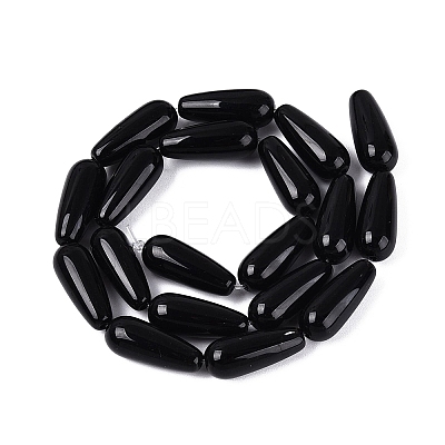 Opaque Glass Beads Strands GLAA-Q113-03A-C06-1