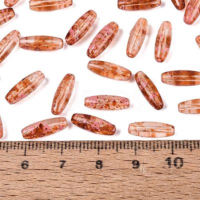 Picasso Transparent Glass Seed Beads SEED-N012-11C-1