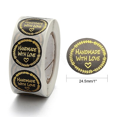 Handmade with Love Stickers X-DIY-E023-07L-1