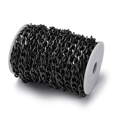 Oxidation Aluminum Cuban Link Chains CHA-S002-02B-1