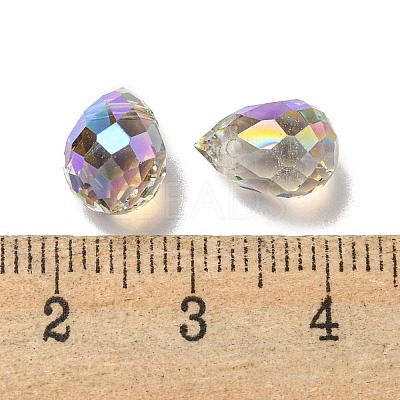 Electroplate Glass Beads EGLA-A041-02-HR02-1