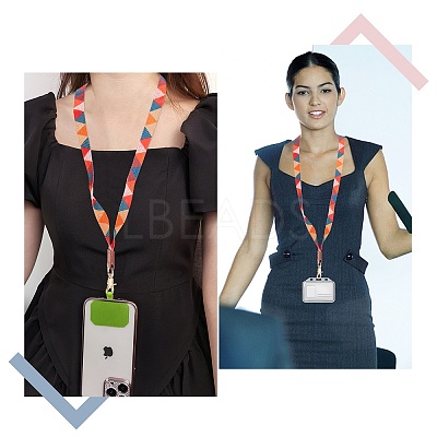 2Pcs 2 Style Polyester Cord Mobile Accessories MOBA-GA0001-02-1