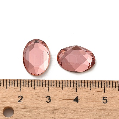 Glass Rhinestone Cabochons RGLA-P037-13A-D262-1