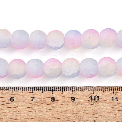 Crackle Glass Beads X1-GLAA-N009-10mm-04-1