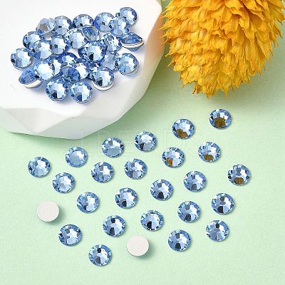 Preciosa&reg MAXIMA Crystal No Hotfix Flatback Stones Y-PRC-NSS8-30020-1