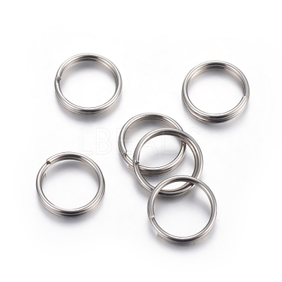 Tarnish Resistant 304 Stainless Steel Split Rings A-STAS-P223-22P-09-1