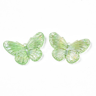 Transparent Acrylic Pendants TACR-N014-008-1