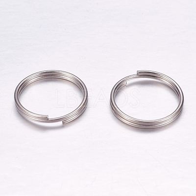 Tarnish Resistant 304 Stainless Steel Split Rings STAS-F117-33P-1