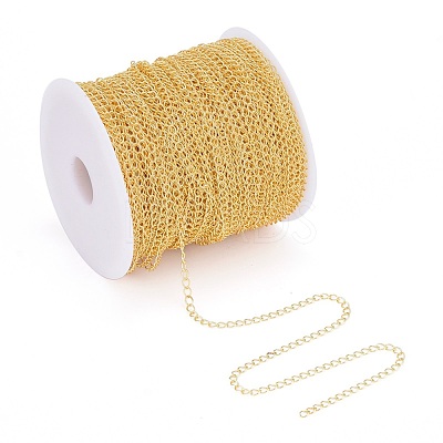 Brass Twisted Chains CHC-Q001-02G-1