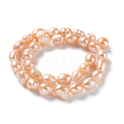 Natural Cultured Freshwater Pearl Beads Strands PEAR-Z002-23-1