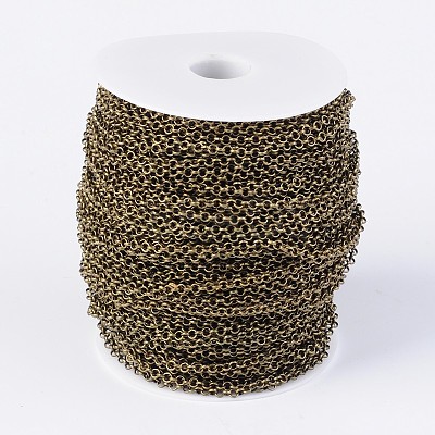 Iron Rolo Chain CH-S078-AB-FF-1