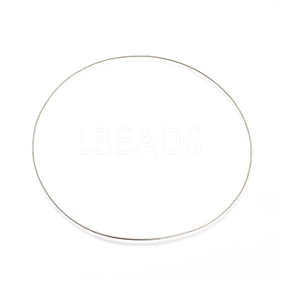Stainless Steel Wire Necklace Cord DIY Jewelry Making X-TWIR-R003-23A-1