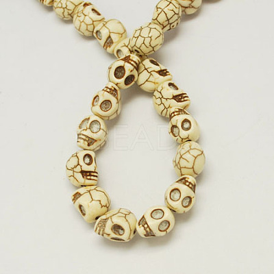 Gemstone Beads Strands TURQ-S105-15x12mm-09-1