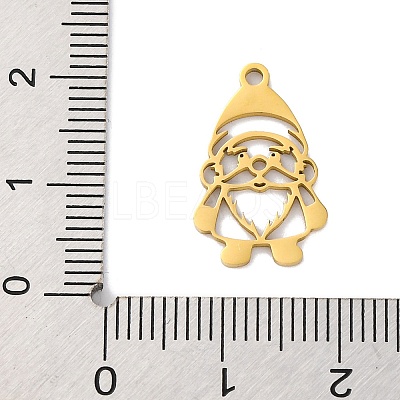 Christmas 201 Stainless Steel Pendants LS-STAS-Q015-07G-1