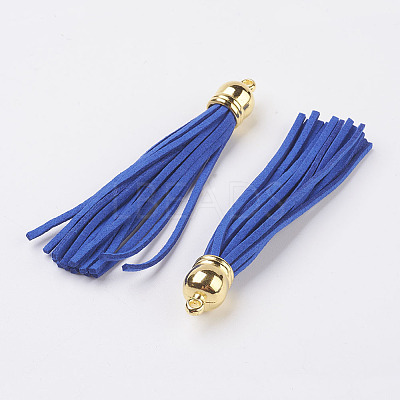 Faux Suede Tassel Pendant Decorations FIND-T003-A40-1