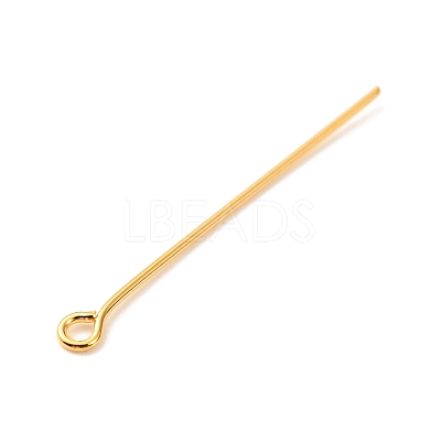 Brass Eye Pins KK-F824-113C-G-1