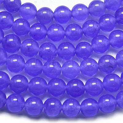 Natural Malaysia Jade Beads Strands G-L645-C01-4mm-06-1