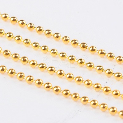Iron Ball Bead Chains CHB001Y-G-NR-1