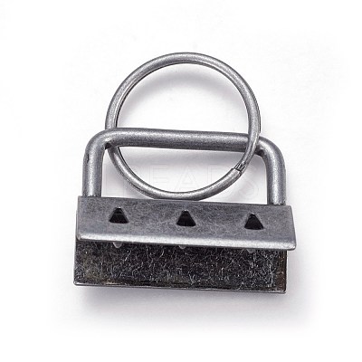 Electroplate Iron Split Key Rings IFIN-WH0044-01C-AS-1