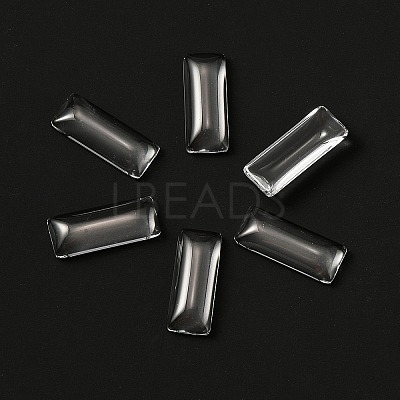 Transparent Glass Cabochons X-GLAA-SZC0001-02-1
