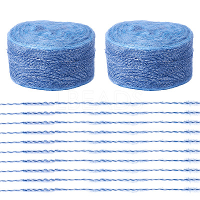 Segment Dyed Knitting Yarn DIY-TAC0033-03C-1
