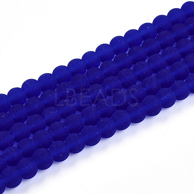 Transparent Glass Beads Strands LS-GLAA-T032-T4mm-MD16-1